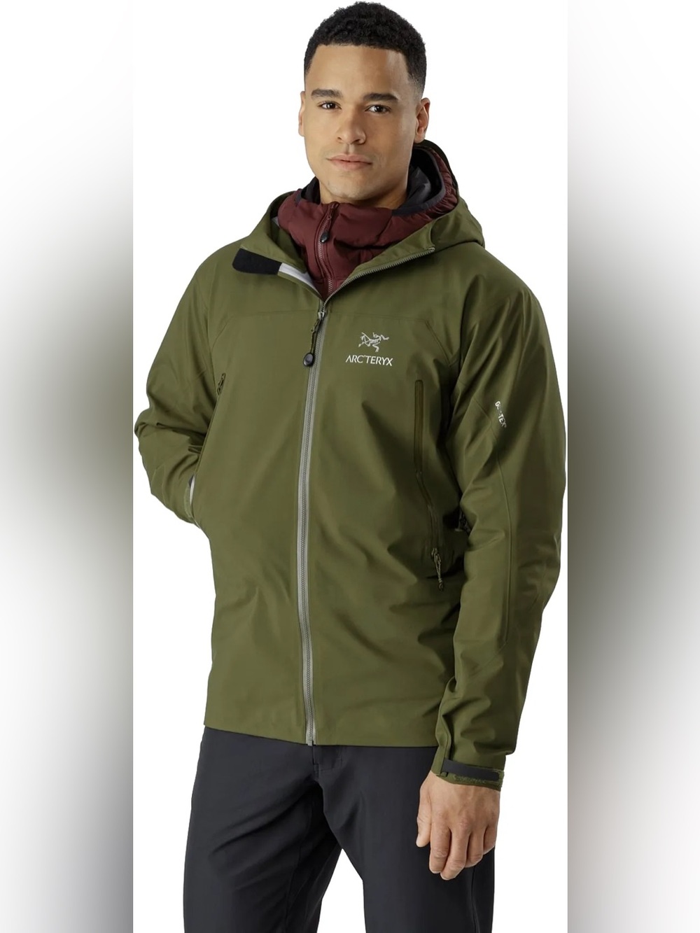 Arc'teryx Zeta AR Gore‑Tex Jacket-Men’s XL in Olive Green - Picture 12 of 16